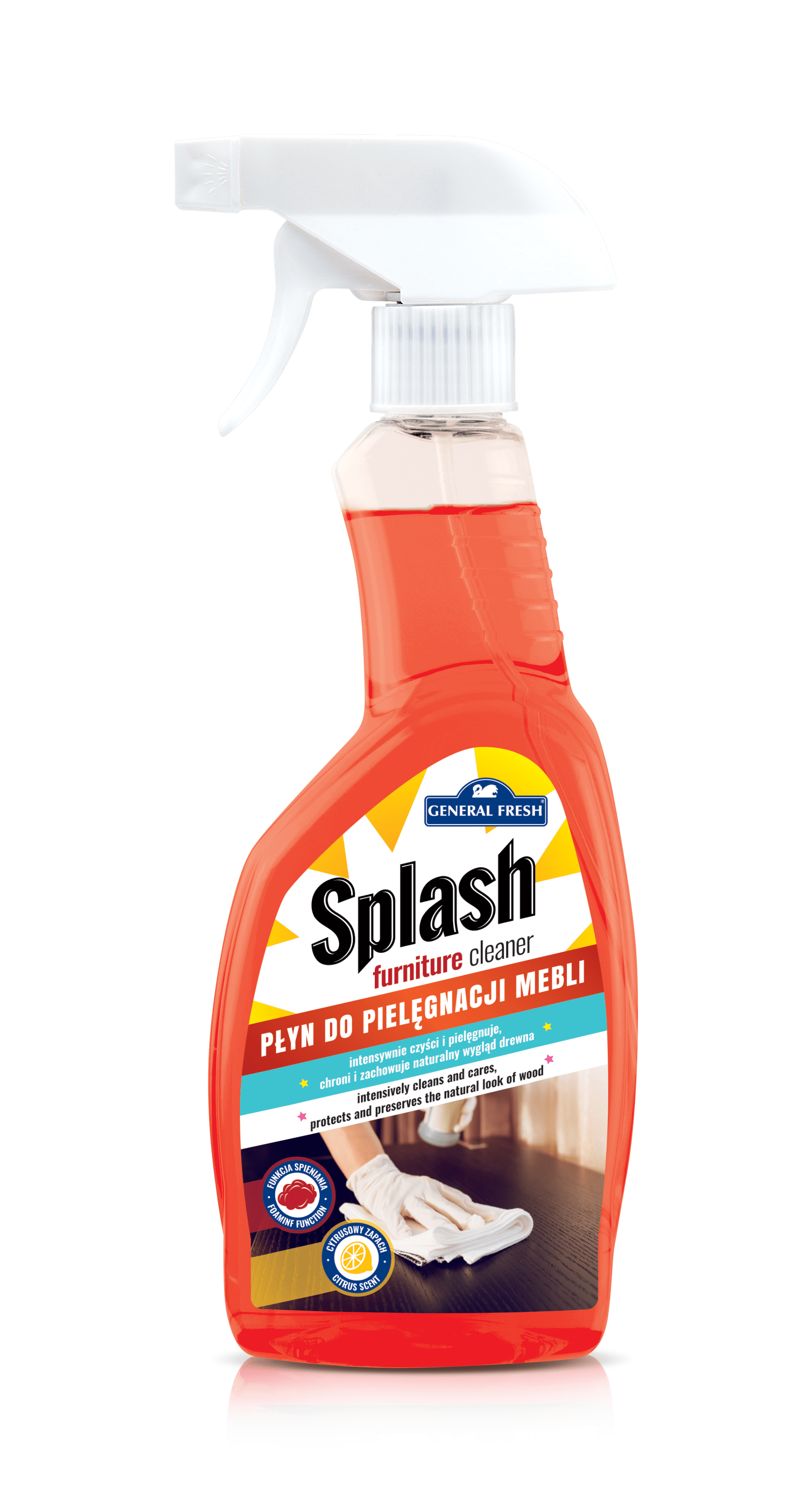 Splash plyn do pielegnacji mebli WIZ 1 min