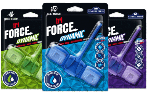 Kostka WC Tri Force Dynamic mix 1