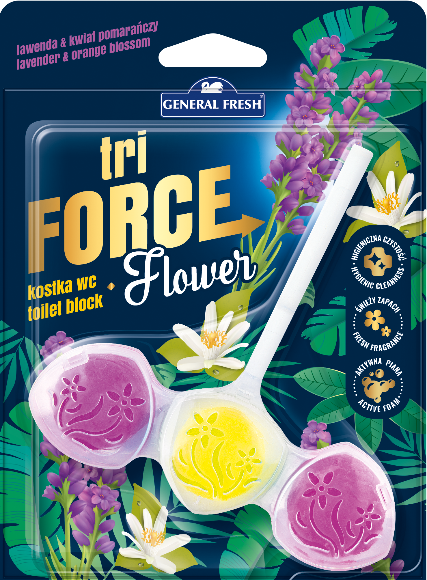 Force Tri Force Flower Lawenda i Kwiat pomaranczy